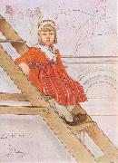 Carl Larsson Barbro Norge oil painting reproduction